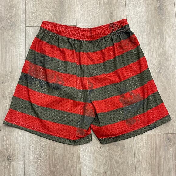 Eric Emanuel EE Basic Shorts Sweater Oil Stains size Large L B4 - Picture 3 of 8